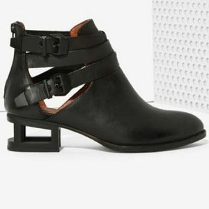 Jeffery Campbell Everly cutout heel booties
